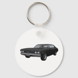 1969 Chevelle SS: Black Avsluta Nyckelring