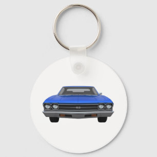 1969 Chevelle SS: Blue Avsluta Nyckelring