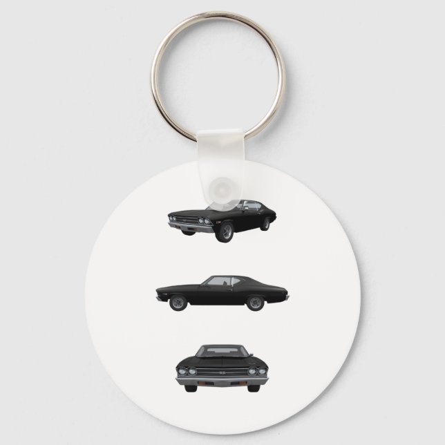 1969 Chevelle SS: Nyckelring (Framsida)