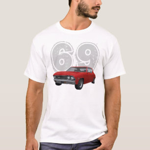 1969 Chevelle SS: Röd Avsluta: T-Shirt
