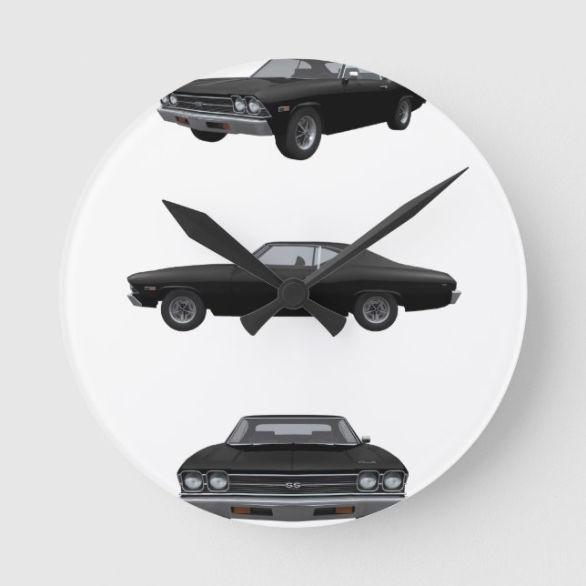 1969 Chevelle SS: Rund Klocka (Framsida)