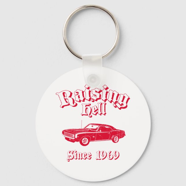 1969 Chevrolet Camaro SS Nyckelring (Framsida)