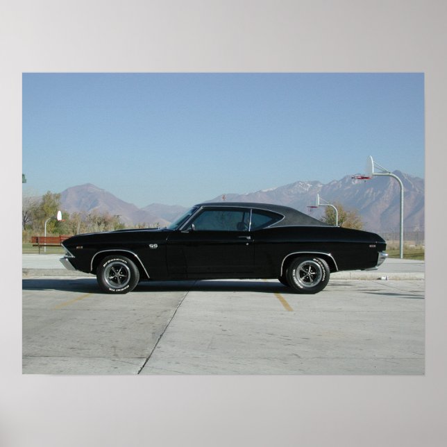 1969 Chevrolet Chevelle SS Poster (Framsidan)