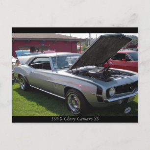 1969 Chevy Camaro SS Vykort