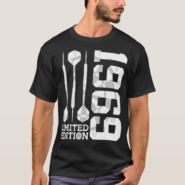 1969 DARTS 53:e BIRTHDAY T Shirt (Framsida)