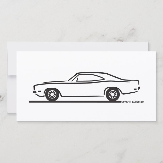 1969 Dodge Charger (Framsida)