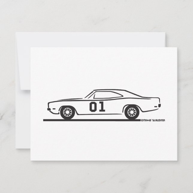 1969 Dodge Charger General Lee (Framsida)