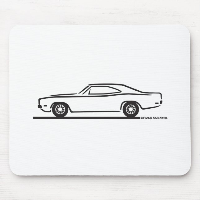1969 Dodge Charger Musmatta (Framsidan)