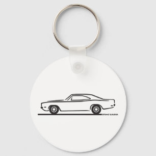 1969 Dodge Charger Nyckelring