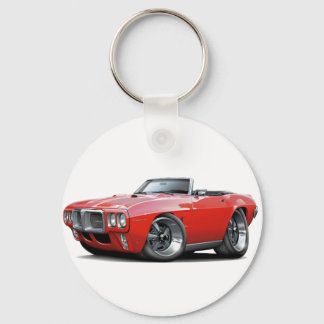 1969 Firebird Red Conversible Nyckelring