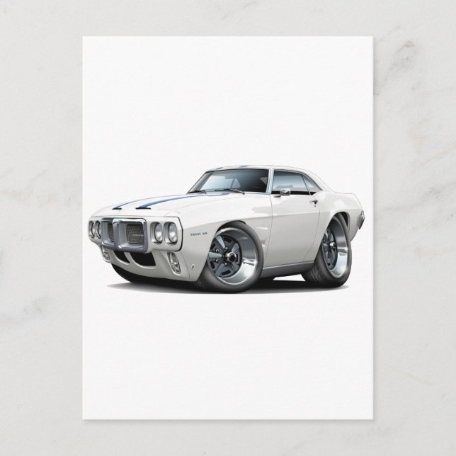 1969 Firebird Trans am Vykort (Framsida)