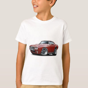 1969 Firebird vinröd bil Tröja