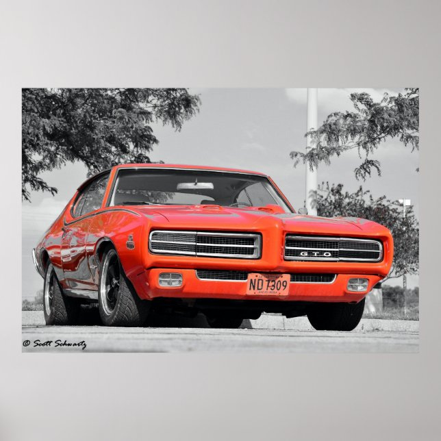 1969 GTO Domare Poster (Framsidan)
