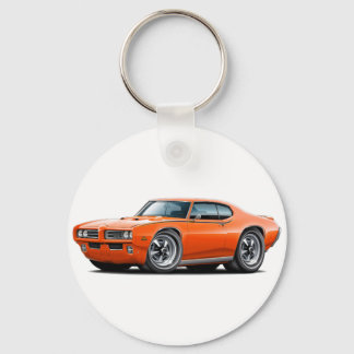 1969 GTO Orange Car Nyckelring