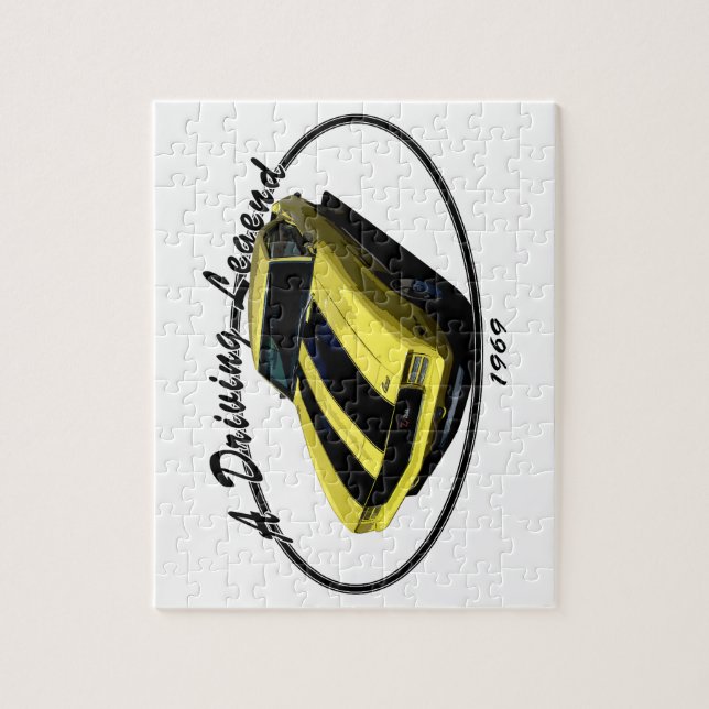 1969 GULT FÖR CAMARO Z28 PUSSEL (Vertikal)