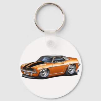1969 Kamaros Orange - svart, översta bil Nyckelring