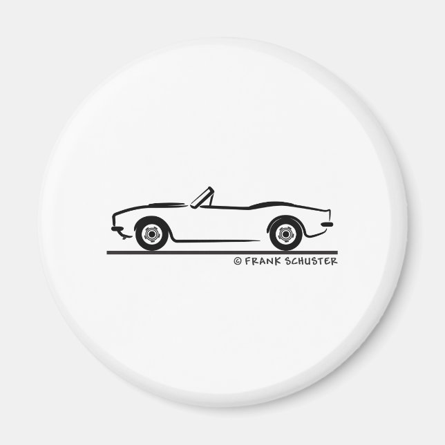 1969 Kamerun, konvertibel Magnet (Framsidan)