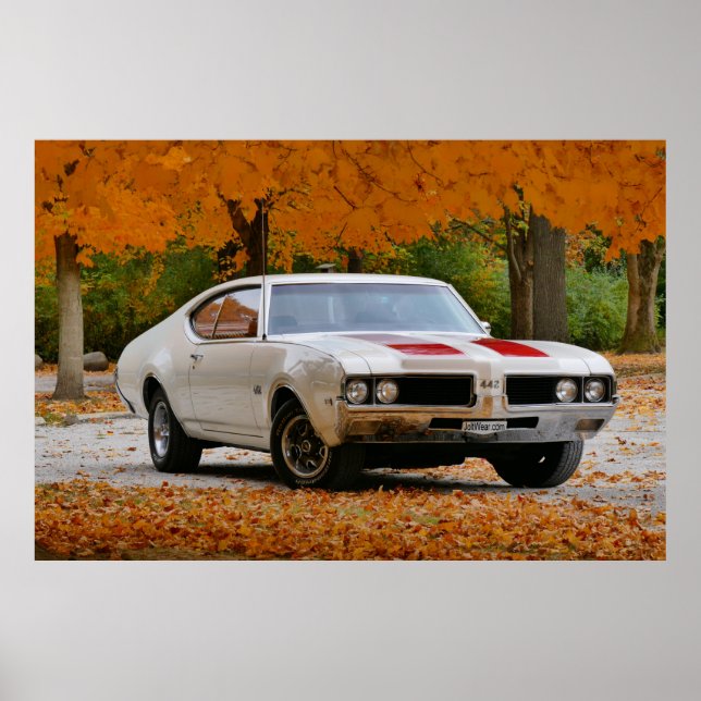 1969 Olds 442 Poster (Framsidan)