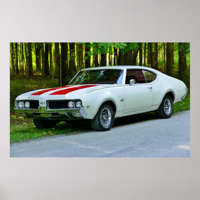 1969 Oldsmobile 442 Poster (Framsidan)