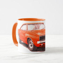 1969 Orange Charger Mugg