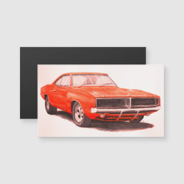 1969-Oranges laddarmagnet