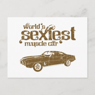 1969 Pontiac Firebird Vykort