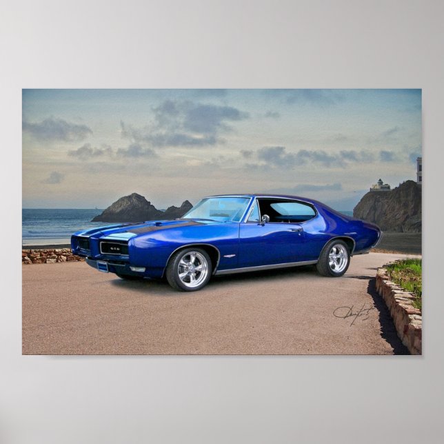 1969 Pontiac GTO I Poster (Framsidan)