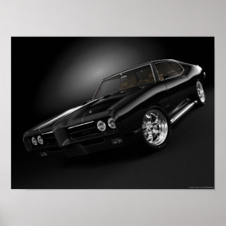 1969 pontiac gto "The Domare" - Anpassad Poster