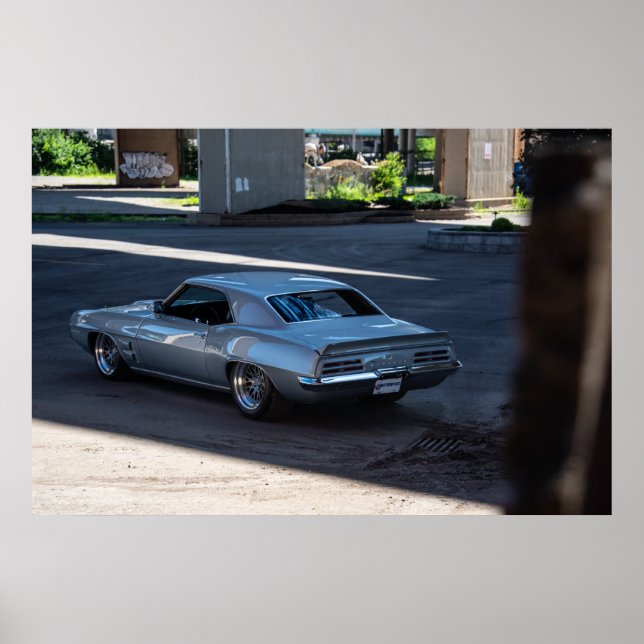 1969 Pro Touring Firebird Poster (Framsidan)