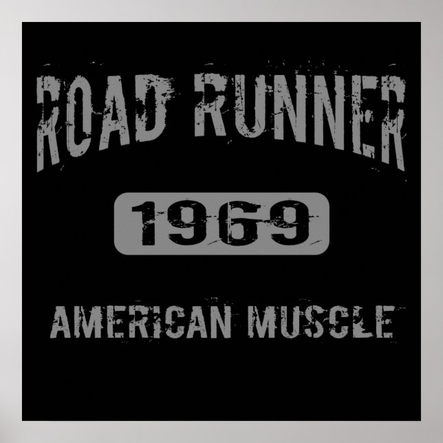 1969 Road Springer American Muscle Poster (Framsidan)