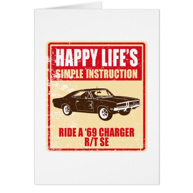 1969 SE för fintuppladdare R/T Hälsningskort (Framsidan)