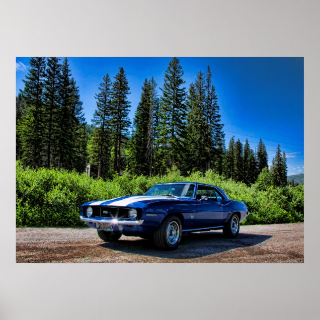 1969 SS Camaro Poster (Framsidan)