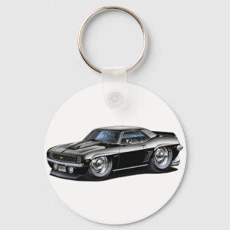 1969, svart Camaro-bil Nyckelring