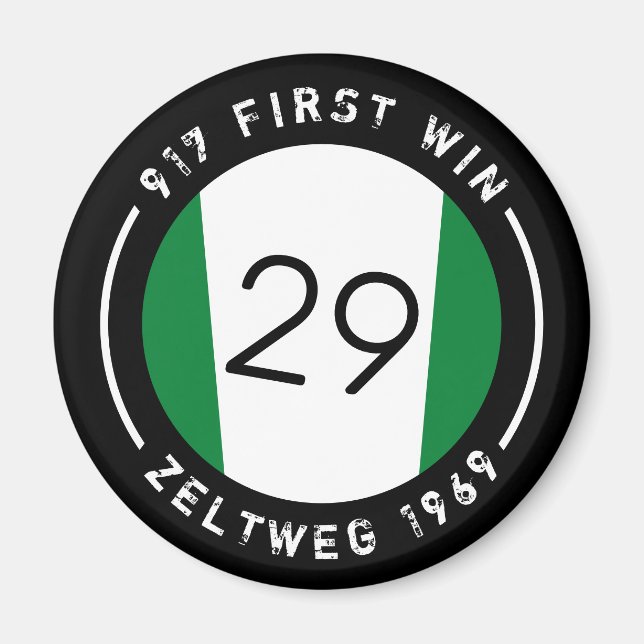 1969 TÄVLA MAGNET (Framsidan)