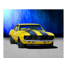 1969 Z28 Camaro-Poster