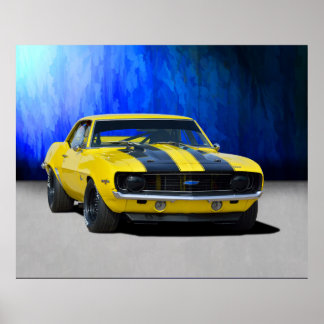 1969 Z28 Camaro-Poster Poster