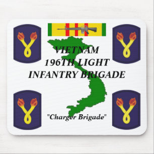 196:e lätta Inf Vietnam Mousepad 1/w Musmatta
