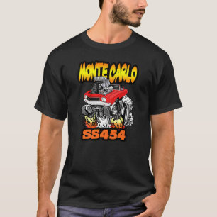 1970 1971 Monte Carlo SS 454 Tecknad Hot rod T Shirt