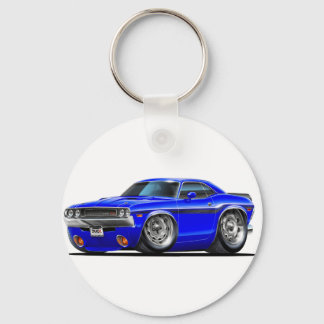 1970-1972 Allenger Blue Car Nyckelring