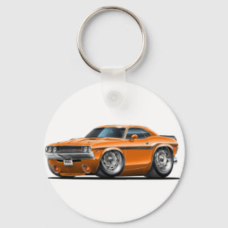1970-1972 Challenger Orange Car Nyckelring