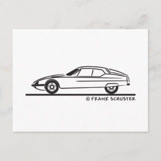 1970-1975 Citroën SM Vykort