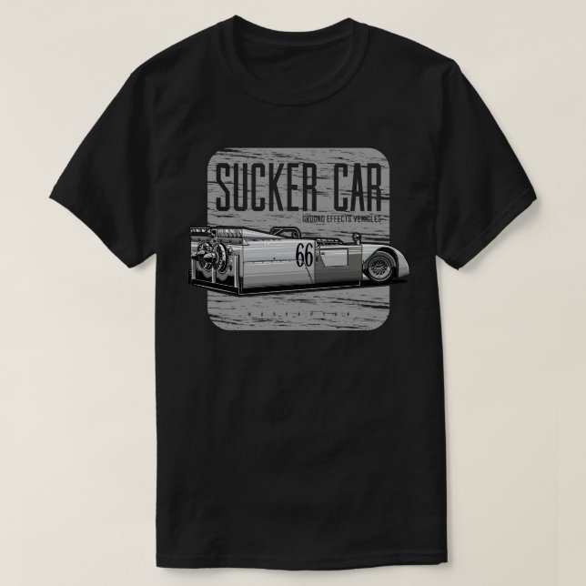 1970 2J Sucker Ground-effekter fordon T Shirt (Design framsida)