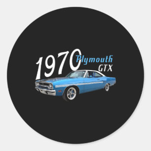 1970 70 Gtx 4:e juli Amerikanska Runt Klistermärke