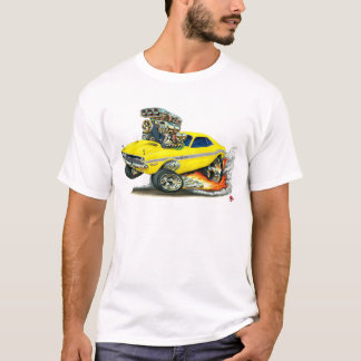 1970-72 bil för fintutmanaregult t-shirt
