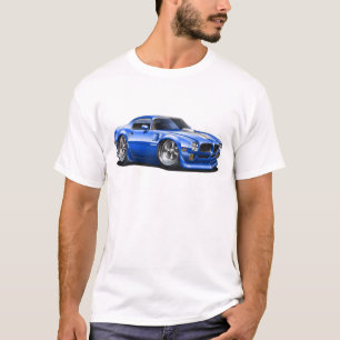 1970/72 bil för trans.-förmiddagblått t shirt