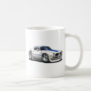 1970/72 bil för trans.-förmiddagvit kaffemugg