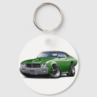 1970-72 Buick GS-Grönt, svart, översta bil Nyckelring