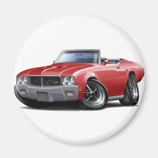 1970-72 Buick GS Red Conversible Magnet