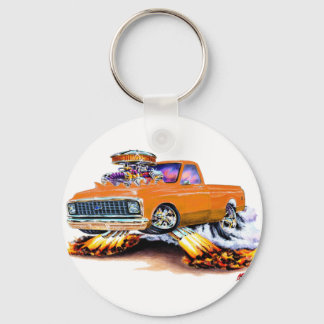1970-72 Chevy C10 Orange Longbed Nyckelring