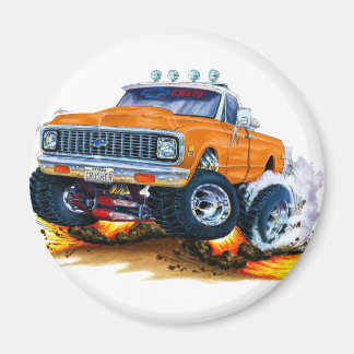 1970-72 Chevy CK1500 Orange Lastbil Magnet